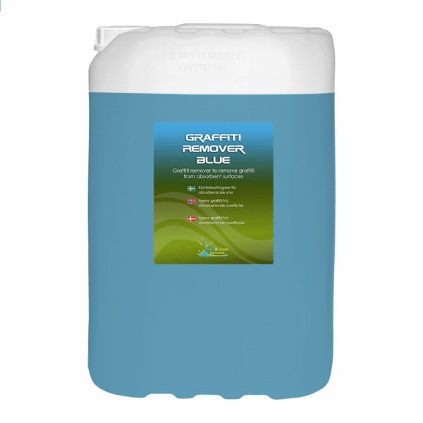 Graffiti Remover Blue Flytande
