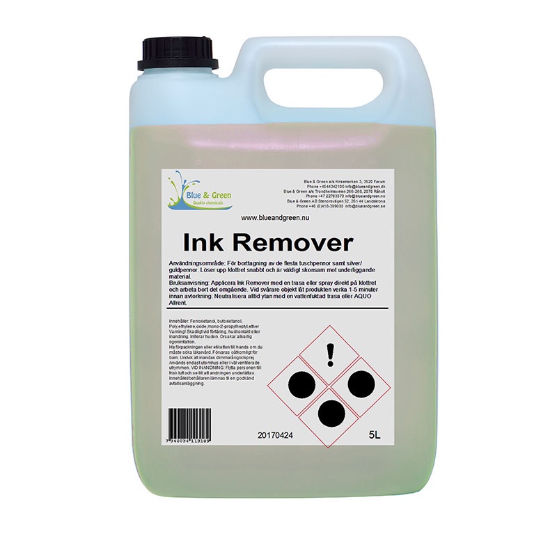 Ink Remover - Blue and Green